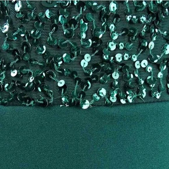 STUNNING ADRIANNA PAPELL WOMEN'S BEADED JUMPSUIT SIZE 8 - Picture 8 of 8